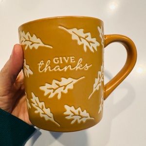 Threshold Give Thanks Mug